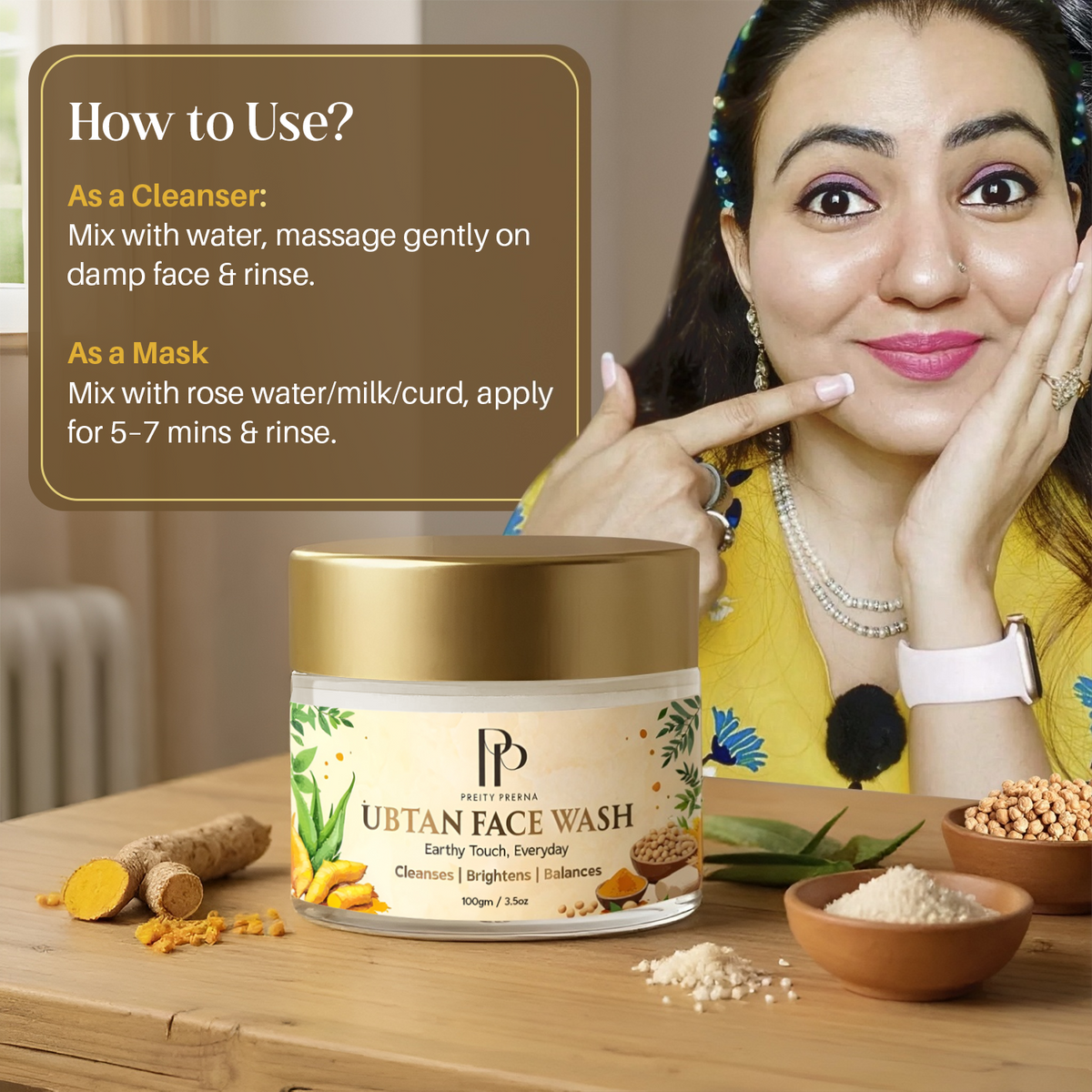 Ubtan Face Wash