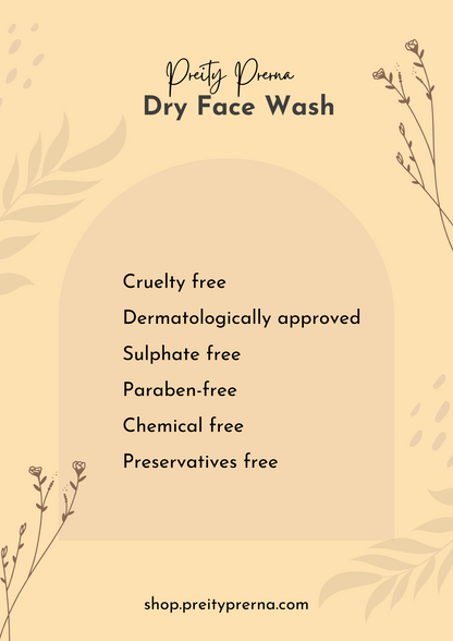 Preity Prerna Dry Face Wash