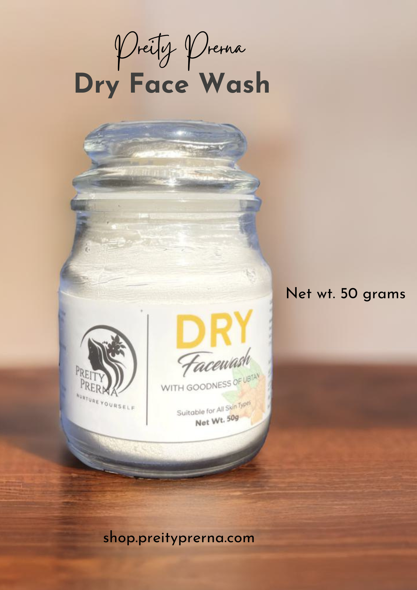 Preity Prerna Dry Face Wash