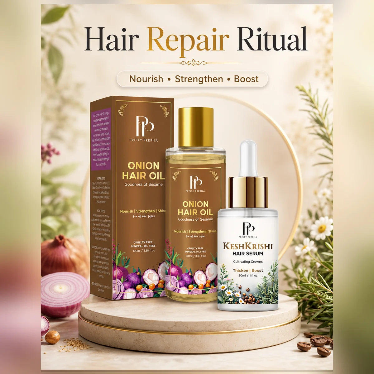 Preity Prerna Hair Repair Ritual