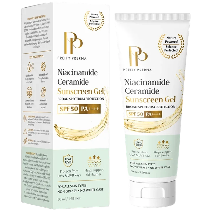 Niacinamide Ceramide Sunscreen Gel