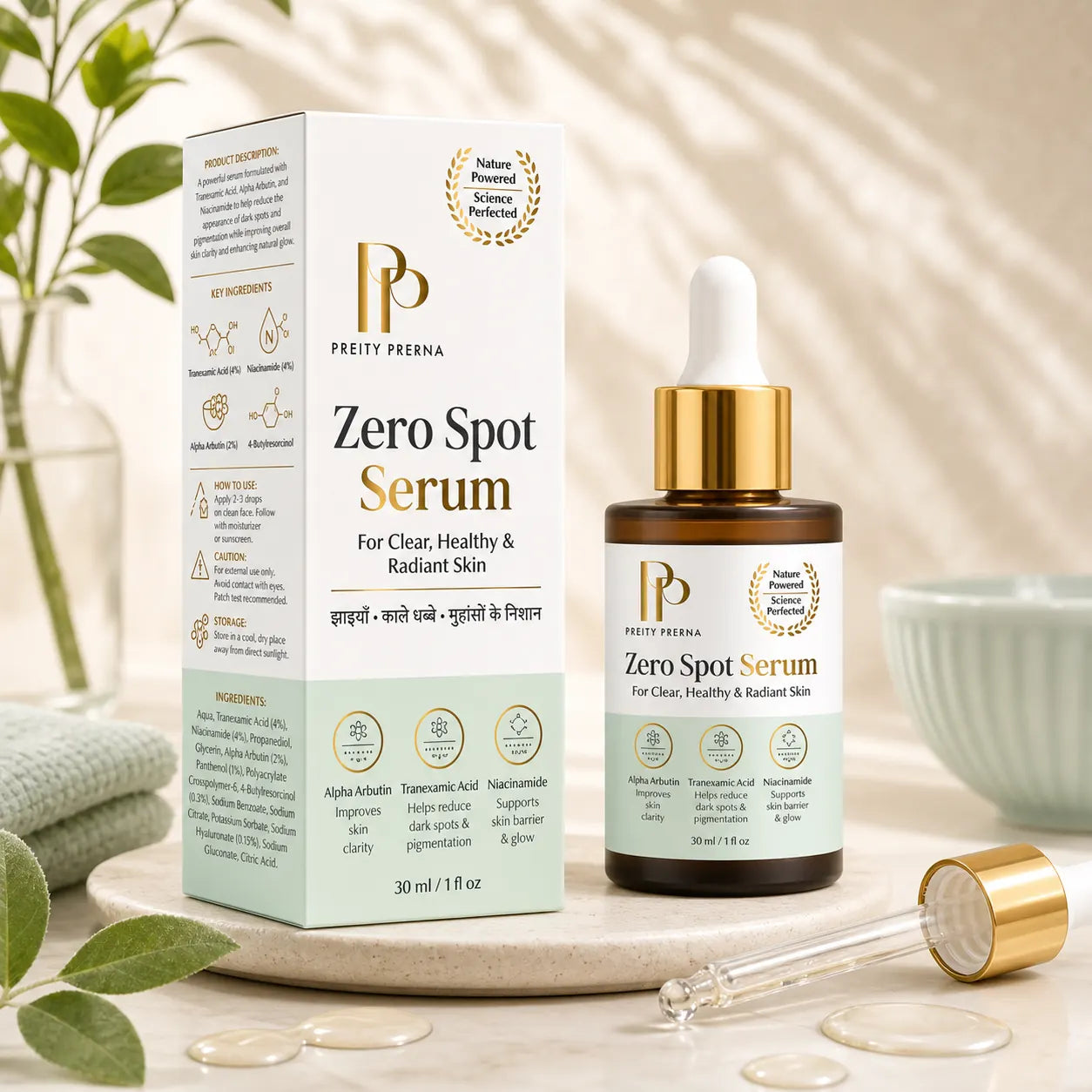 Zero Spot Serum visible results benefits